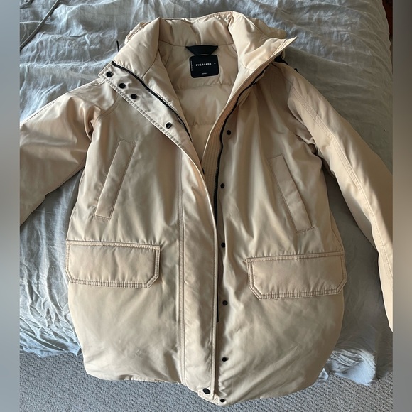 Everlane Renew Long Puffer Coat - Picture 2 of 5